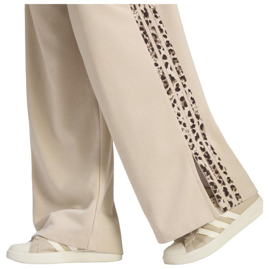 Adidas Γυναικείο παντελόνι φόρμας Seasonal Essentials Animal Print 3-Stripes Pants